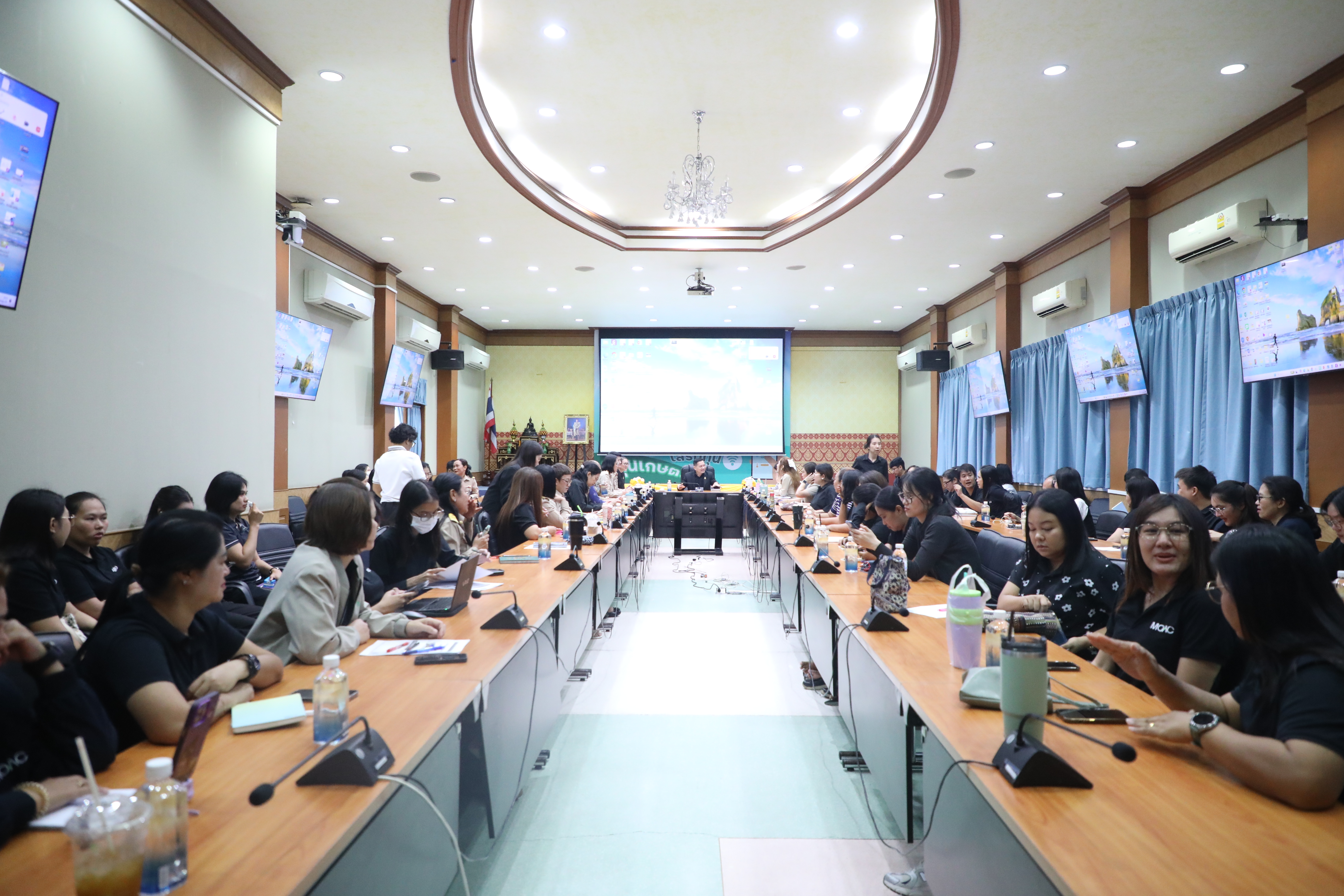 title - สบท. เปิดประชุมภายในสำนักบริหารกองทุน